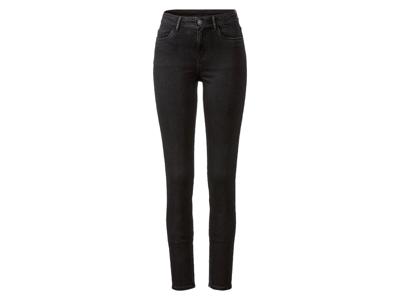 esmara Dames jeans super skinny fit (36, lang, Zwart)