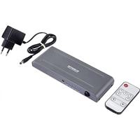 SpeaKa Professional SP-HSW-250 5 poorten HDMI-switch UHD 4K @ 60 Hz - thumbnail