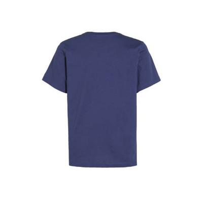 CALVIN KLEIN JEANS T-shirt van biologisch katoen blauw