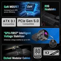 Asus ROG-STRIX-1200P PC-netvoeding 1200 W ATX 80 Plus Platinum - thumbnail