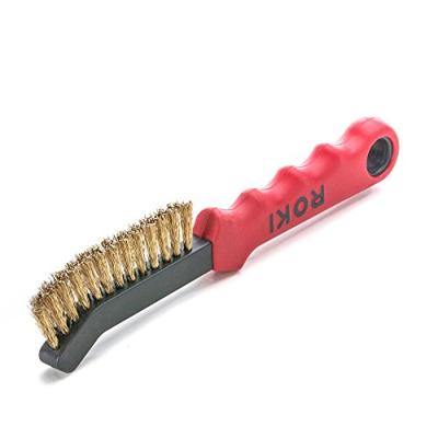 Lessmann ROKI Staalborstel Messing 225 mm 1 stuk(s)