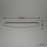 Briloner LED-plafondlamp met sterreneffect (56 cm diameter) - thumbnail