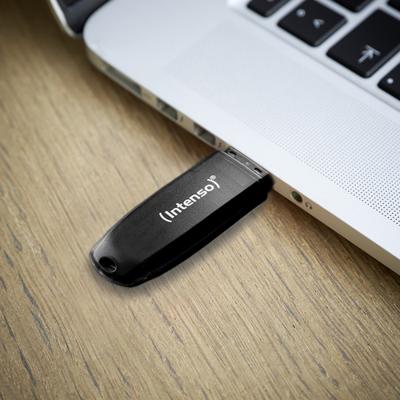 USB stick INTENSO USB 3.0 128 GB Zwart 128 GB 256 GB 128 GB SSD