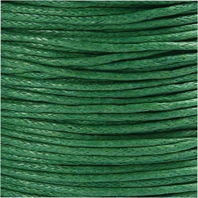 Creativ Company Katoenkoord, dikte 1 mm, groen, 40 m/ 1 rol