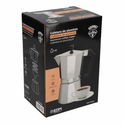 Percolator EDM Aluminium 6 Kopjes