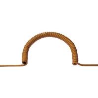 Bachmann 684.880 Aansluitkabel Stroom Oranje 2.50 m - thumbnail