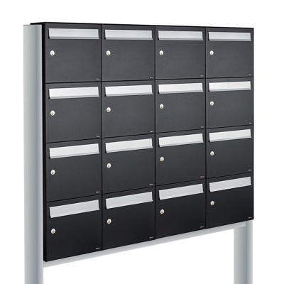 Allux Flow Set 4-Breed, 4-Hoog Op Statief Zwart - 40040070_4x4s