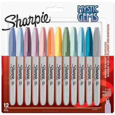 Set Viltstiften Sharpie Mystic Gems 12 Onderdelen Taart