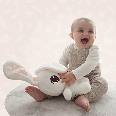 Spectron Peekapets bunny pluchen knuffel - wit
