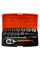 Bahco SL25 Dopsleutelset 25-delig - thumbnail