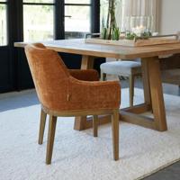 Rivièra Maison Eetkamerstoel 'Whistler' kleur Maroon Brown - thumbnail