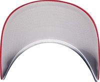 Flexfit FX110MT 110 Mesh 2-Tone Cap - Red/White - One Size - thumbnail