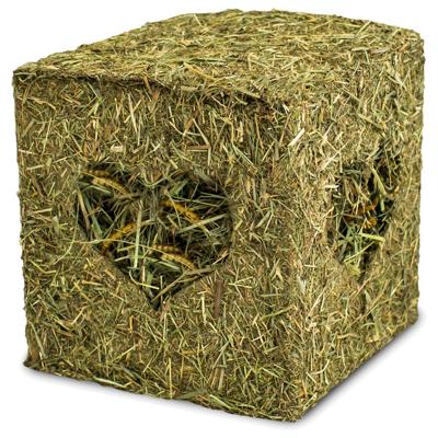 JR Farm Hooiblok met meelwormen 125g