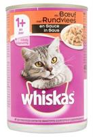 WHISKAS BLIK ADULT RUND IN SAUS - thumbnail