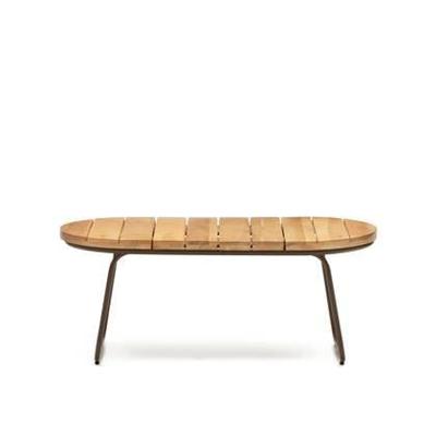 Kave Home Outdoor Salontafel 'Salguer' Acaciahout, 100 x 50cm