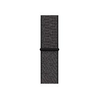 Apple origineel Nike Sport Loop Apple Watch 38mm / 40mm / 41mm Black - MX7Y2ZM/A - thumbnail