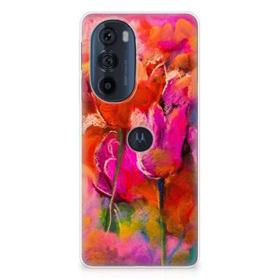 Smartphone hoesje Motorola Edge 30 Pro Tulips Smartphone hoesje Motorola Edge 30 Pro Tulips