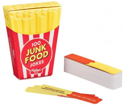 Ridley's Games grappen Junk Food junior blauw/bruin 100 delig