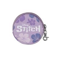 Lilo & Stitch Face-Cookie Coin Purse Stitch & Angel Pink - thumbnail