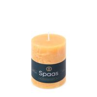 Kaars rustiek 70/95 mm zandkleur Spaas - Spaas - thumbnail