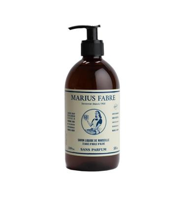 Marius Fabre Marius Fabre Nature Marseille Zeep Zonder Parfum Met Pomp (500ml) Marius Fabre Marius Fabre Nature Marseille Zeep Zonder Parfum Met Pomp (500ml)