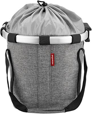 Klickfix Rixen & kaul shoppertas "bikebasket" shop.bag r&k bikebasket twist sliver