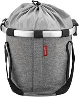Klickfix Rixen & kaul shoppertas "bikebasket" shop.bag r&k bikebasket twist sliver - thumbnail