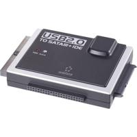 Renkforce HDD Adapter [1x USB-A 2.0 stekker - 1x IDE-bus 40-polig, IDE-bus 44-polig, SATA-combi-stekker 15+7-polig] 0.90 m - thumbnail