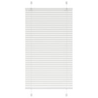 Pliss rolgordijn 75x150 cm stofbreedte 74,4 cm polyester wit - thumbnail