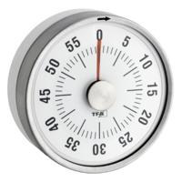 TFA Dostmann Puck Timer Wit Analoog - thumbnail