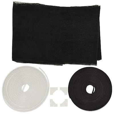 VidaXL Insectenhor voor ramen magnetisch 100x120 cm wit