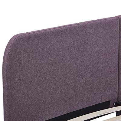 Bedframe stof taupe 180x200 cm