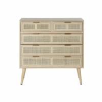 Ladekast DKD Home Decor Natuurlijk Paulownia hout Hout MDF Scandi 80 x 39,5 x 81 cm - thumbnail