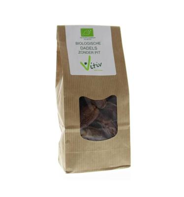 Vitiv Dadels zonder pit bio 250 Gram Vitiv Dadels zonder pit bio 250 Gram