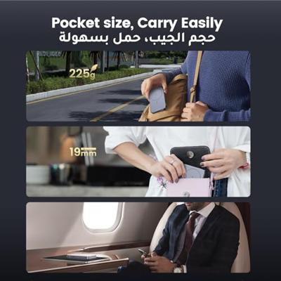 Externe batterij - UGREEN - 10.000 mAh - 20W - Grijs