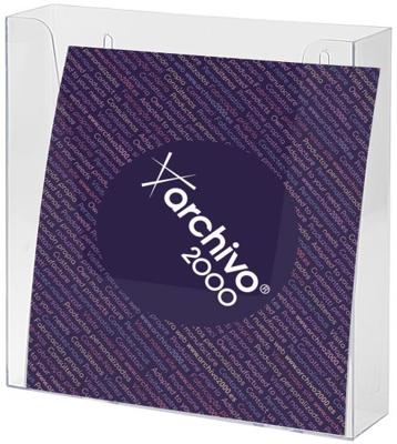 Toonbankdisplay Archivo 2000 9005 Din A4 Methacrylaat (5,5 x 23,5 x 24 cm)