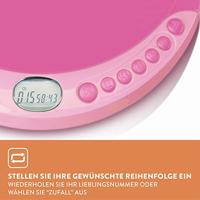 Lenco Draagbare CD-speler met oplaadfunctie Roze - CD-011PK - thumbnail