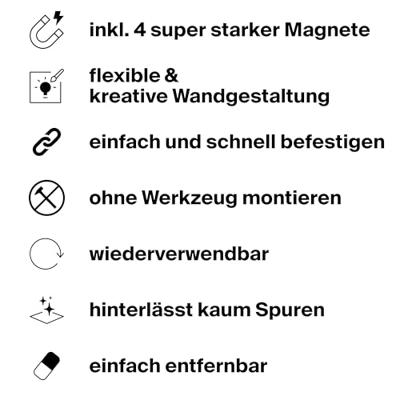 Fischer Magneethouder 4 stuk(s) 545954 - thumbnail