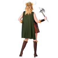Viking Sigursdottir Vrouw Kostuum - thumbnail