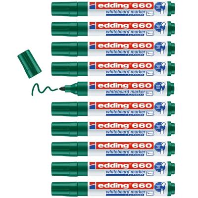 Whiteboard-marker Edding 661 Whiteboard Groen (10 Onderdelen) (10 Stuks)