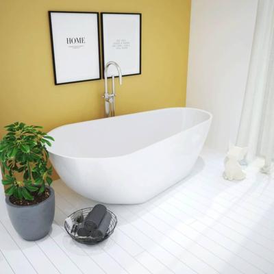 Ligbad Vrijstaand BWS 173x85x56 cm Wit Ligbad Vrijstaand BWS 173x85x56 cm Wit