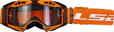LS2 "aura enduro" crossbril glasses aura enduro black/orange