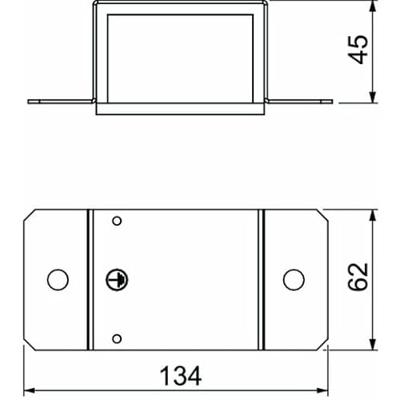 OBO Bettermann 7216510 Verbindingselement (b x h) 70 mm x 40 mm 1 stuk(s) OBO Bettermann 7216510 Verbindingselement (b x h) 70 mm x 40 mm 1 stuk(s)