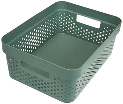 Curver infinity dots opbergmand 11l groen
