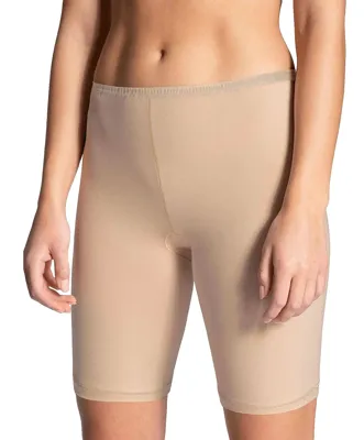 Fine Woman dames boxershort met lang pijpje - Katoenen slip met lange pijpjes - M - Huidkleur - Onderbroek - Ondergoed - Onderbroek - Ondergoed - M