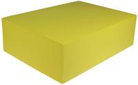 Gekleurd tekenpapier, 120 g, ft 21 x 29,7, A4, geel, pak van 500 vel - thumbnail
