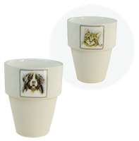 Boerenwinkel Melkbeker Hond-Kat - thumbnail