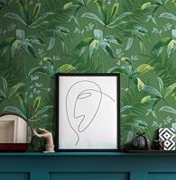 Architects Paper Jungle Chic groen behang | 377042 - thumbnail