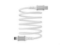 Havit CB6298 - Magnetische USB type C-Lightning kabel, 1 m (wit) - thumbnail