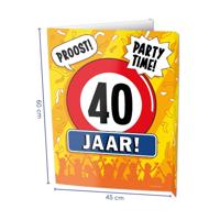Paperdreams window signs - 40 jaar - thumbnail